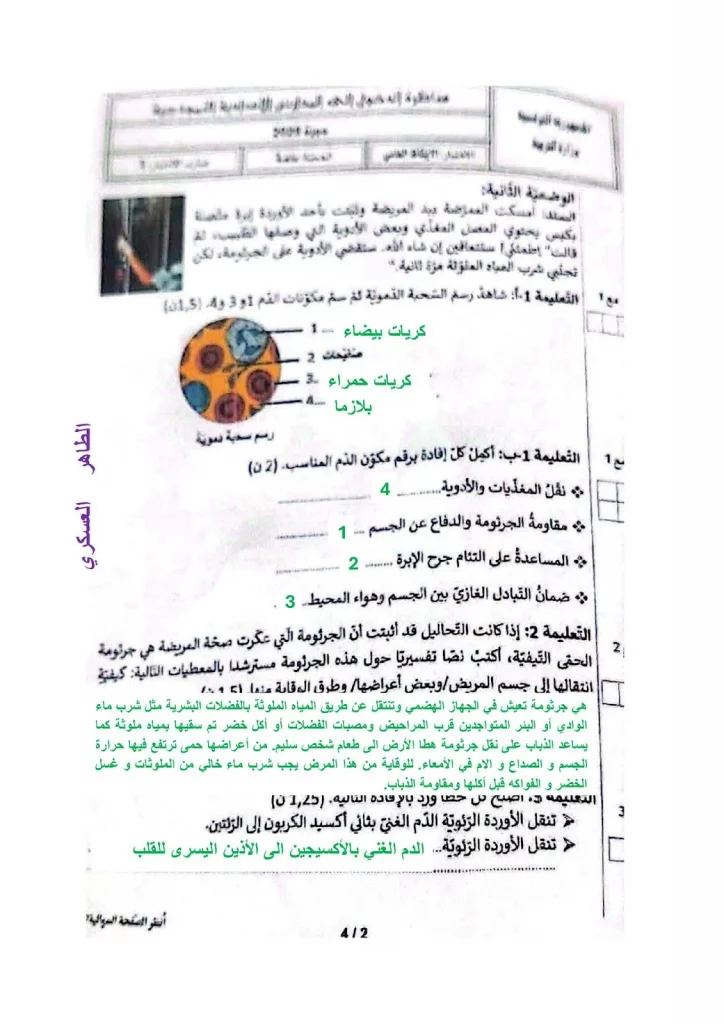 محاولة إصلاح مناظرة الايقاظ العلمي سنة سادسة 2026