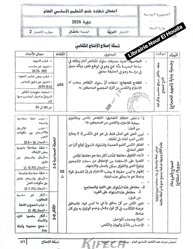 اصلاح مناظرة النوفيام 2026